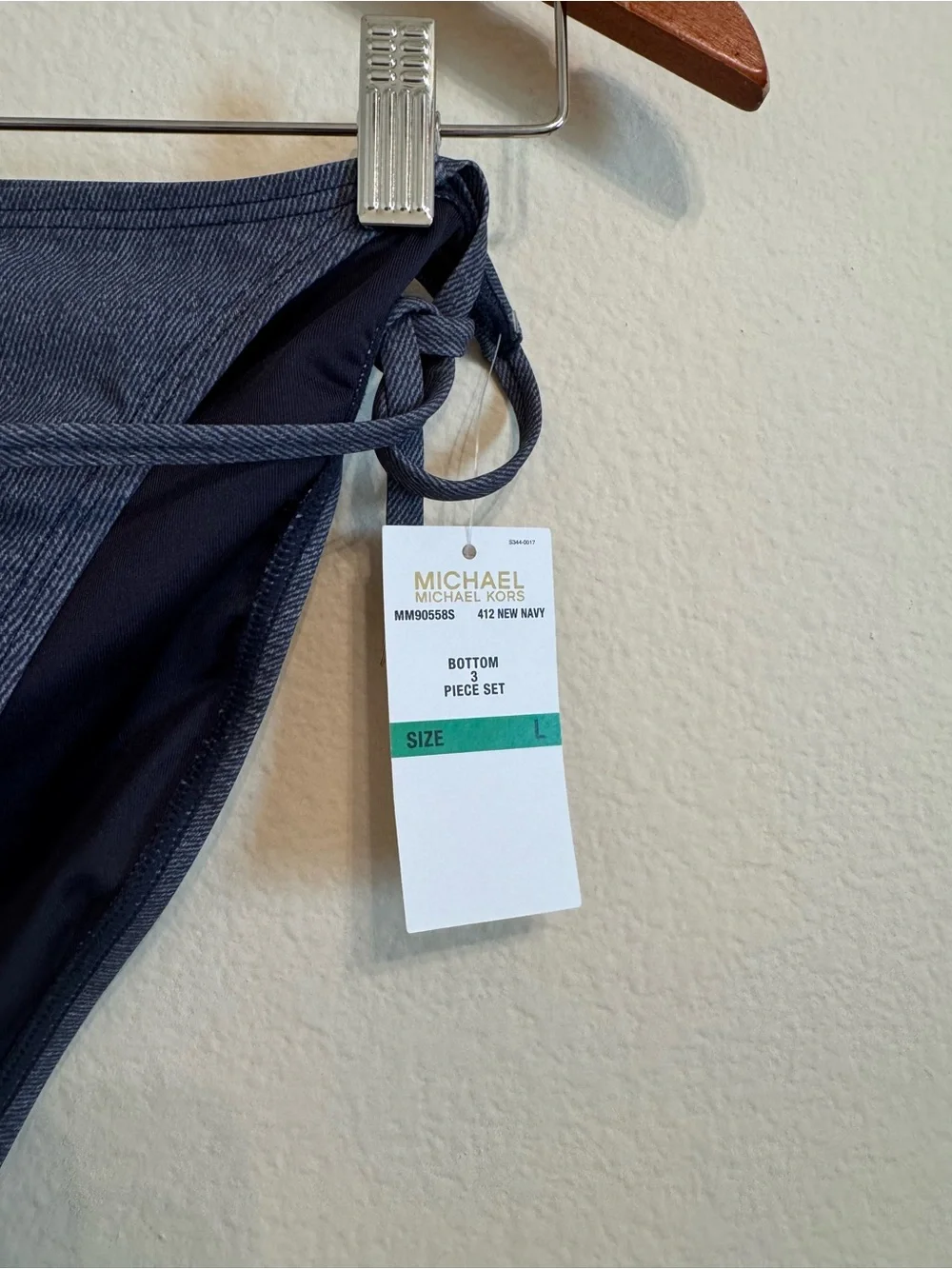 MICHAEL Michael Kors Adjustable Swim Bottom Bikini